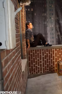 Sheena Ryder finds herself on a rooftop with Alan Stafford with nothing better to do than screw.